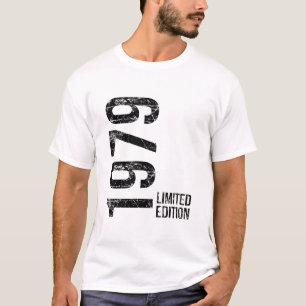 Camiseta Presente de Aniversário Original de 1979 Agora 47 