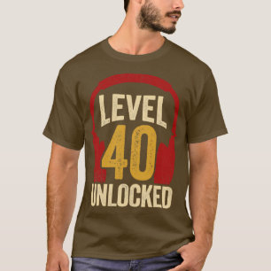 Camiseta Presente de aniversário para jogos de vídeo desblo