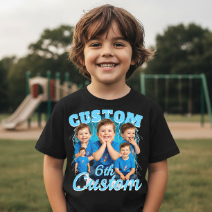 Camiseta Presente de aniversário personalizado bootleg para