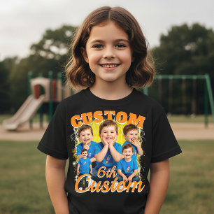 Camiseta Presente de aniversário personalizado bootleg para