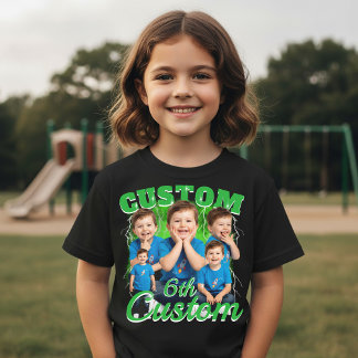 Camiseta Presente de aniversário personalizado bootleg para