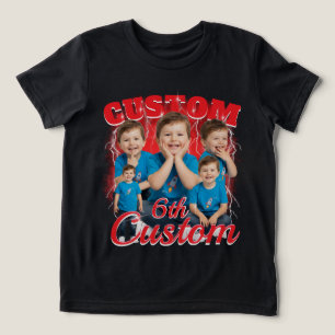 Camiseta Presente de aniversário personalizado bootleg para