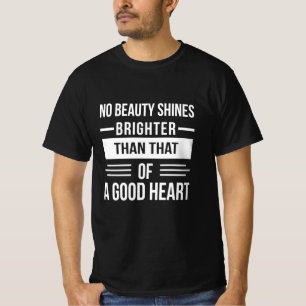 Camiseta Presente de Aniversário Um Bom Coração