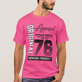 Camiseta Presente de Aniversário Vintage 1976 Presente Retr