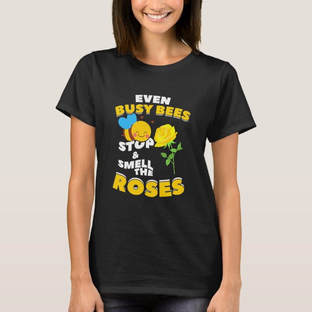 Camiseta Presente de apicultor | Até Abelhas Ocupadas (Frente)