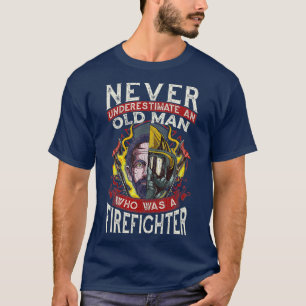 Camiseta Presente de aposentadoria de bombeiro aposentado