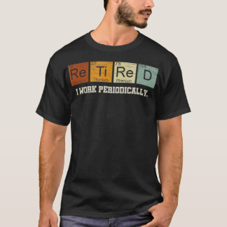Camiseta Presente de aposentadoria de ciências por professo