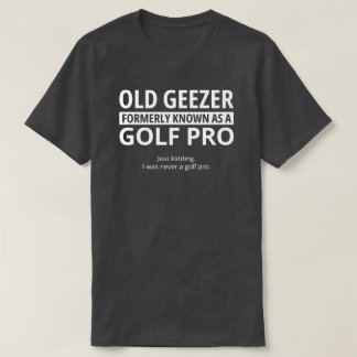Camiseta Presente de Aposentadoria de Golfe Engraçado para