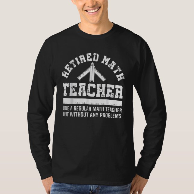 Camiseta Presente de aposentadoria engraçado do professor d (Frente)