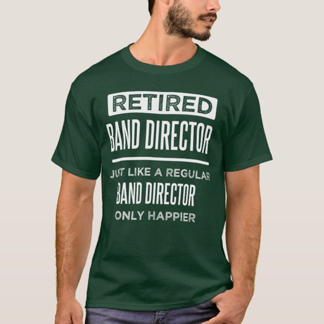 Camiseta Presente de aposentadoria engraçado para diretor d (Frente)
