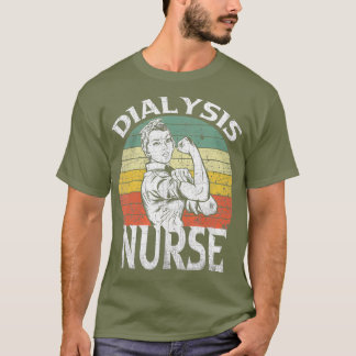 Camiseta Presente De Apreciação De Enfermeiro De Retro-Diál