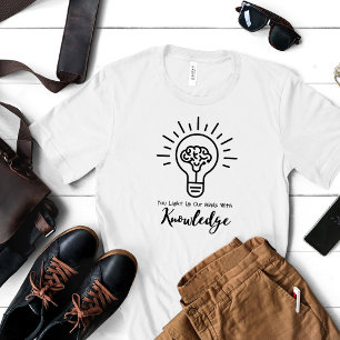 Camiseta Presente de Apreciação de Professores   Camisa-T g