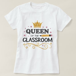 Camiseta Presente de Apreciação para Professores – Rainha d