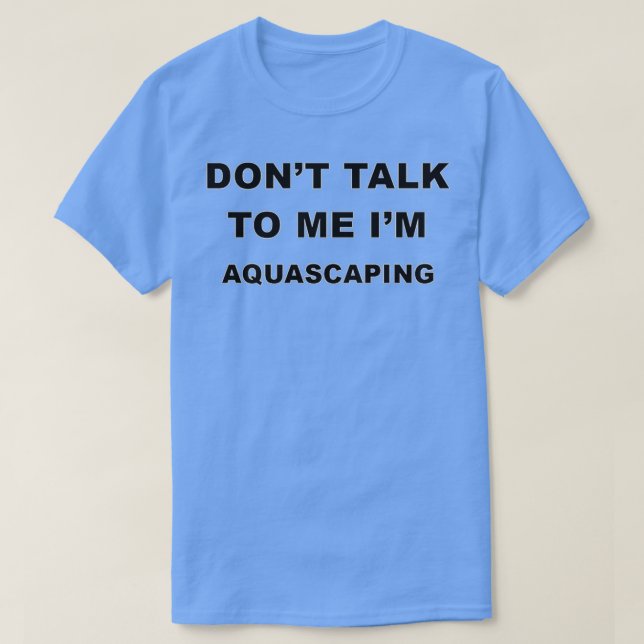 Camiseta Presente de Aquascaping 5 (Frente do Design)