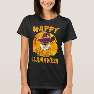 Camiseta Presente de aranha Aranha-Bruxa de Llama Feliz