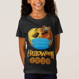 Camiseta Presente de aranha Máscara De Abóbora E Aranha D