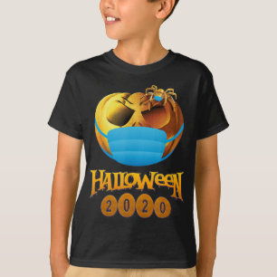 Camiseta Presente de Aranha Máscara De Abóbora E De Aran