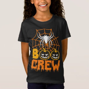 Camiseta Presente de aranha  Tripulação de Boo-Aranha do Ha