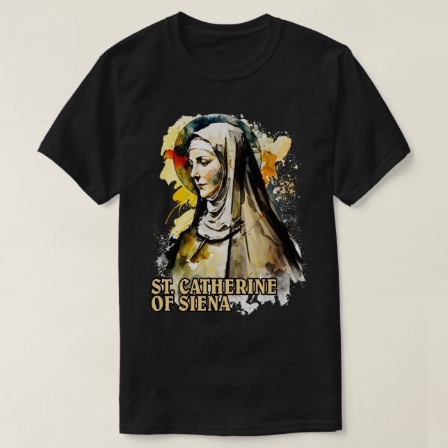 Camiseta Presente de Arte Religiosa Católica 1 (Frente do Design)
