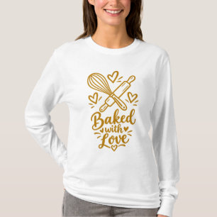 Camiseta Presente de Assado com Amor para Amante de Culinár