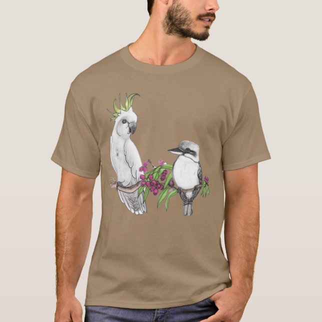 Camiseta Presente de Ave da Família (Frente)