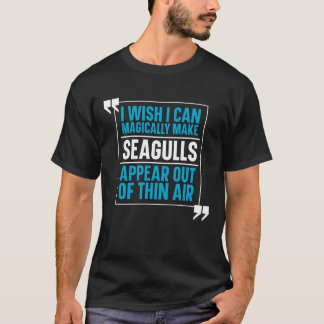 Camiseta Presente de aves do Mar de Seagull