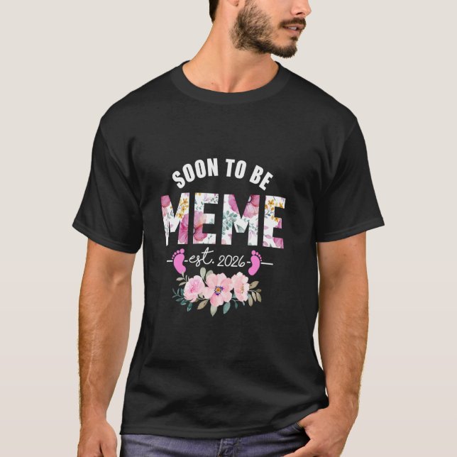 Camiseta Presente de Avó Prestes a Ser 2026 Novos Presentes (Frente)