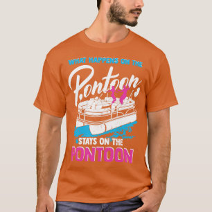 Camiseta Presente de Barco do Funny Pontoon Party