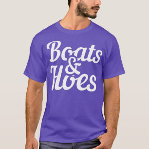 Camiseta Presente De Barco Engraçado Para Boats E Hoes