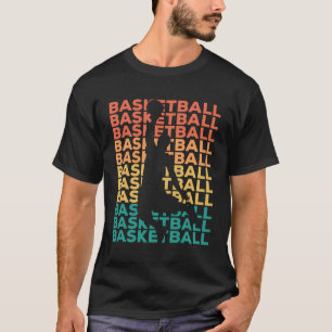 Camiseta Presente De Basquete Retroativo Para Jogada De Bas