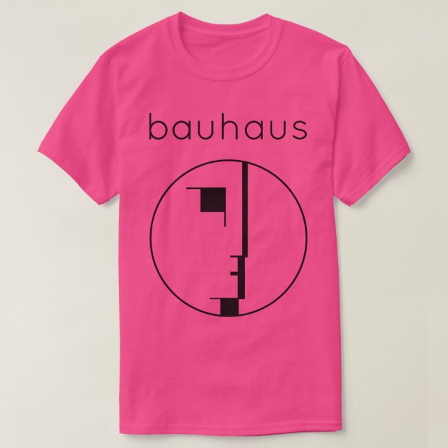 Camiseta presente de bauhaus (Frente do Design)