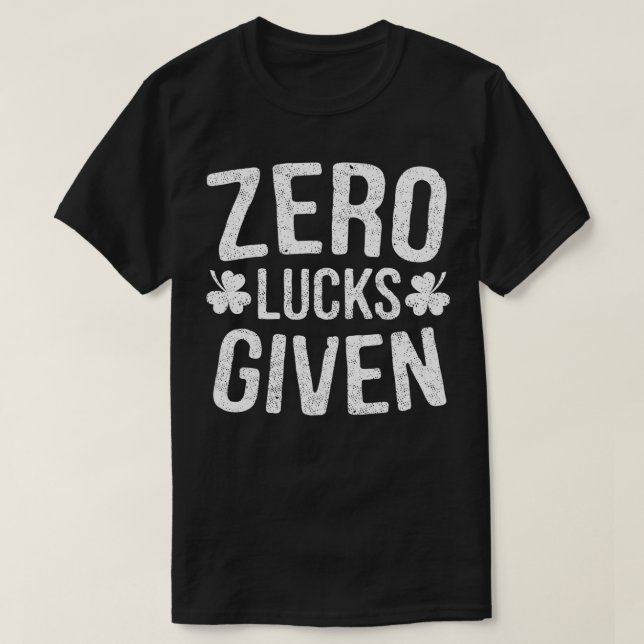 Camiseta Presente de Bebendo de Dia de São Patrício com Zer (Frente do Design)