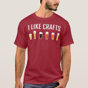 Camiseta Presente de Beer Beer Artesanato engraçado - Noite
