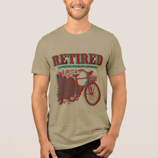 Camiseta Presente de Bicicleta de Ciclismo para Aposentador