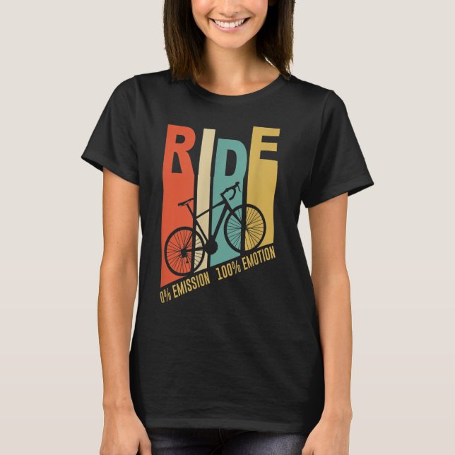 Camiseta Presente de bicicleta de ciclista engraçado Proteç (Frente)