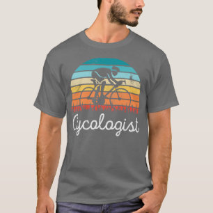 Camiseta Presente de Bicicleta de Ciclo Retro-Circulante