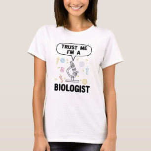 Camiseta Presente de Biologia para Biólogo