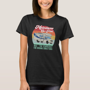 Camiseta Presente de bode expiatório do Funny Motorhome Co