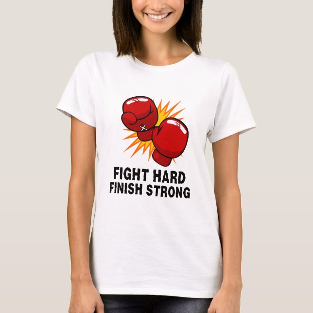 Camiseta Presente de boxe (Frente)