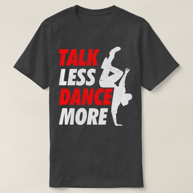 Camiseta Presente de Breakdancer Breakdancer (Frente do Design)