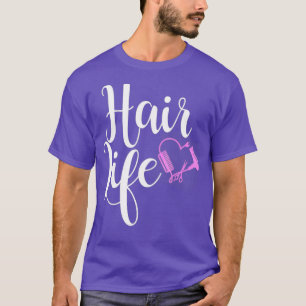 Camiseta Presente de cabeleireiro na vida dos cabelos