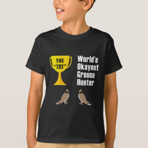Camiseta Presente de Caça à Galinhola - Caçador Okayist Div