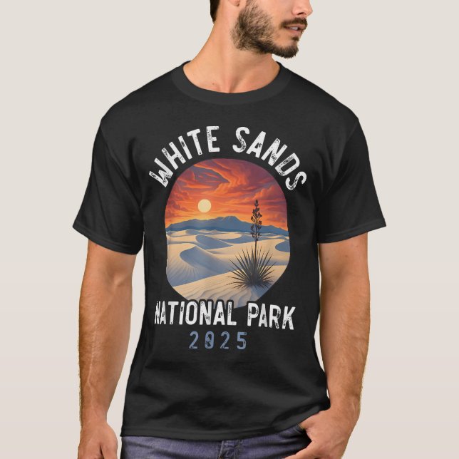 Camiseta Presente de Caminhada do Parque Nacional White San (Frente)