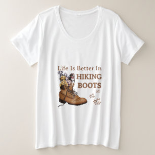 Camiseta Presente de Camper A Vida É Melhor No Cachorro D
