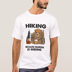 Camiseta Presente de Camper Aniversário do Urso de Caminh