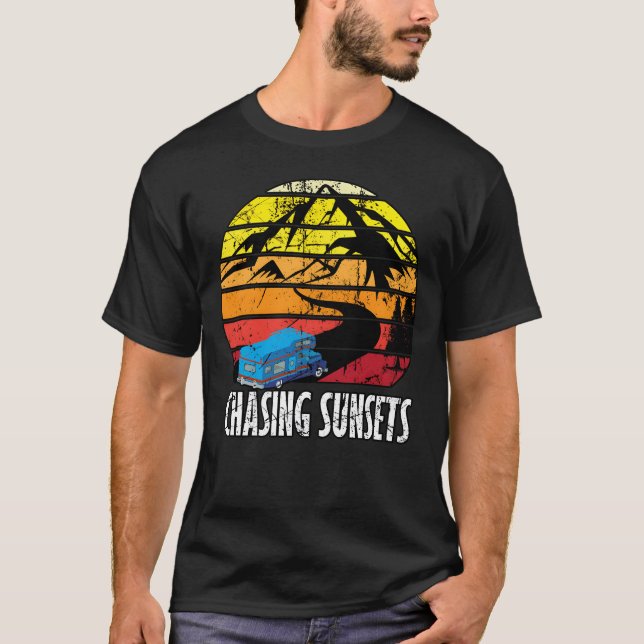 Camiseta Presente de Camping de Luxo para Pai Campingrip Ca (Frente)