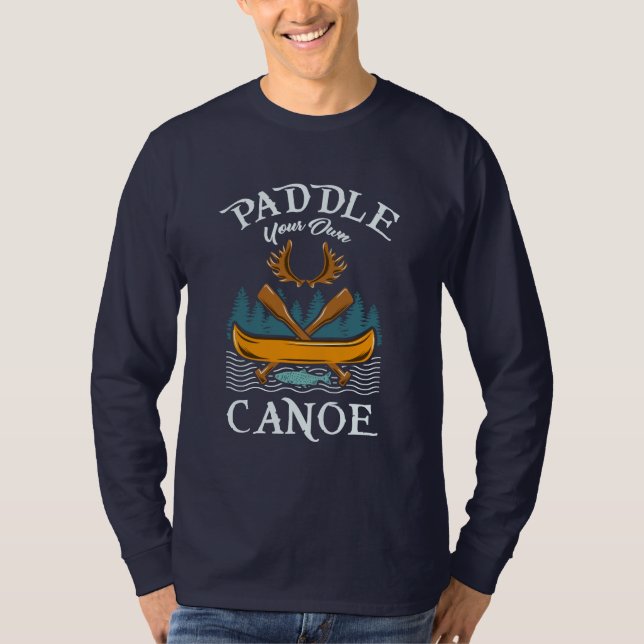 Camiseta Presente de Canoagem Caiaque (Frente)