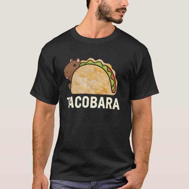 Camiseta Presente de Capivara da Terça-Feira de Taco Nacho  (Frente)
