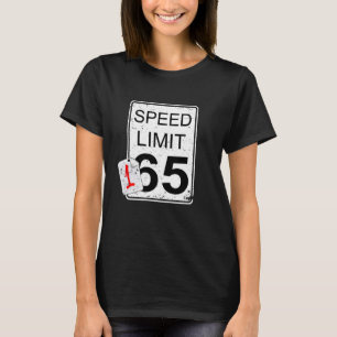 Camiseta Presente de Cara de carro engraçado - Sinal de vel