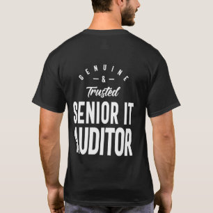 Camiseta Presente de Cargo de Auditor de Mais velho